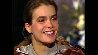 Katarina Witt  heut' abend  J. Fuchsberger  3.3.1989