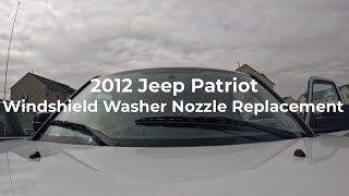 2007-2017 Jeep Patriot Windshield Nozzle Sprayer Replacement