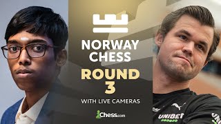 PRAGG vs CARLSEN | NORWAY CHESS DAY 3