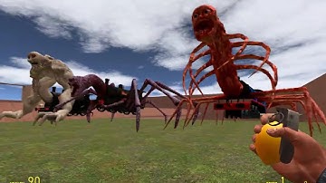 SCP-096 vs ATOMIC BOMB in a Maze in Garry’s Mod?