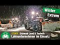 Lohnunternehmen Schwab Land & Technik: Winterdienst und Wegebau | Valtra Traktoren | N-Serie