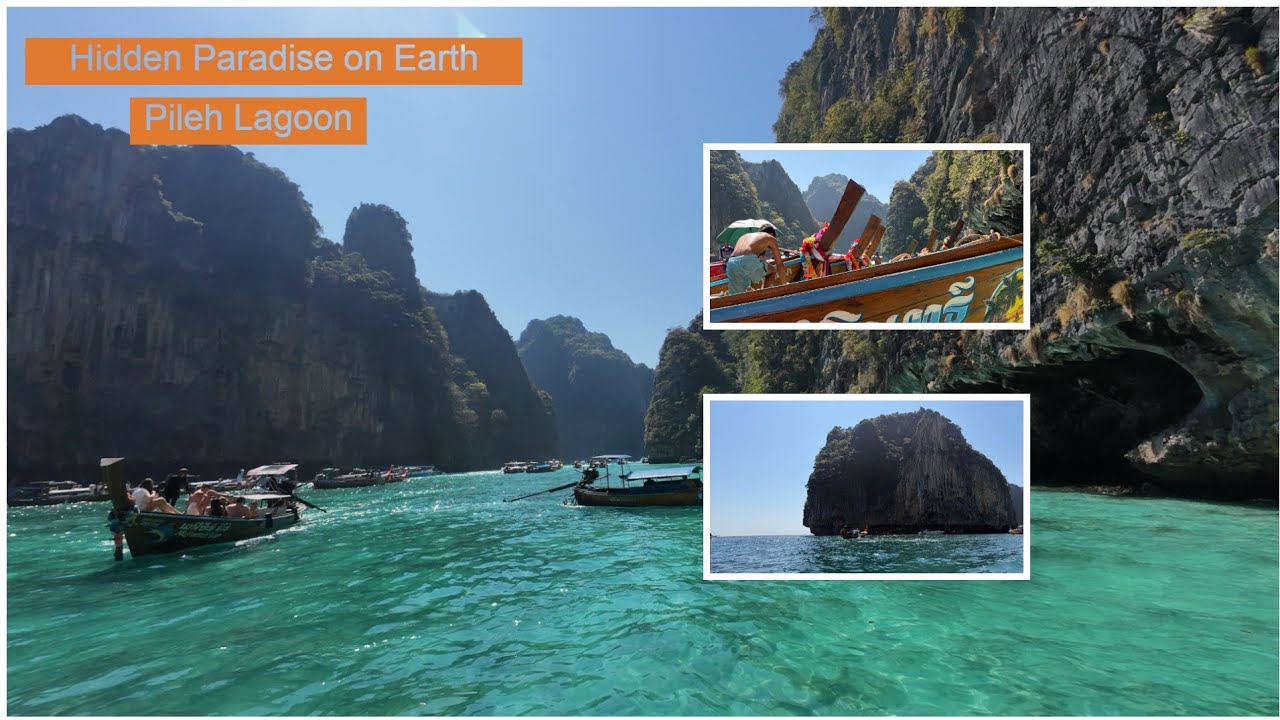 Pileh Lagoon| Koh Phi Phi island| Hidden paradise in Thailand #pilehlagoon #thailand #phiphiislands