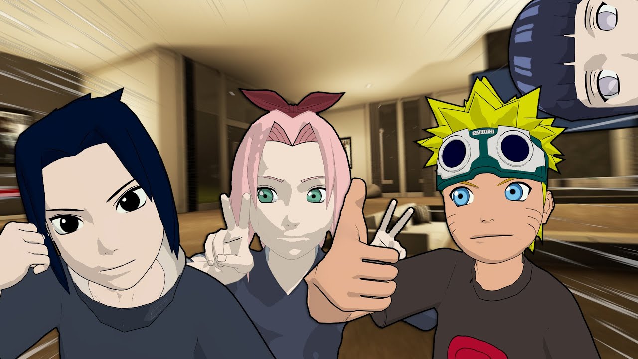 Ночёвка Наруто (NARUTO VRCHAT)