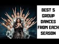 BEST 5 GROUP DANCES FROM EACH SEASON ON DANCE MOMS