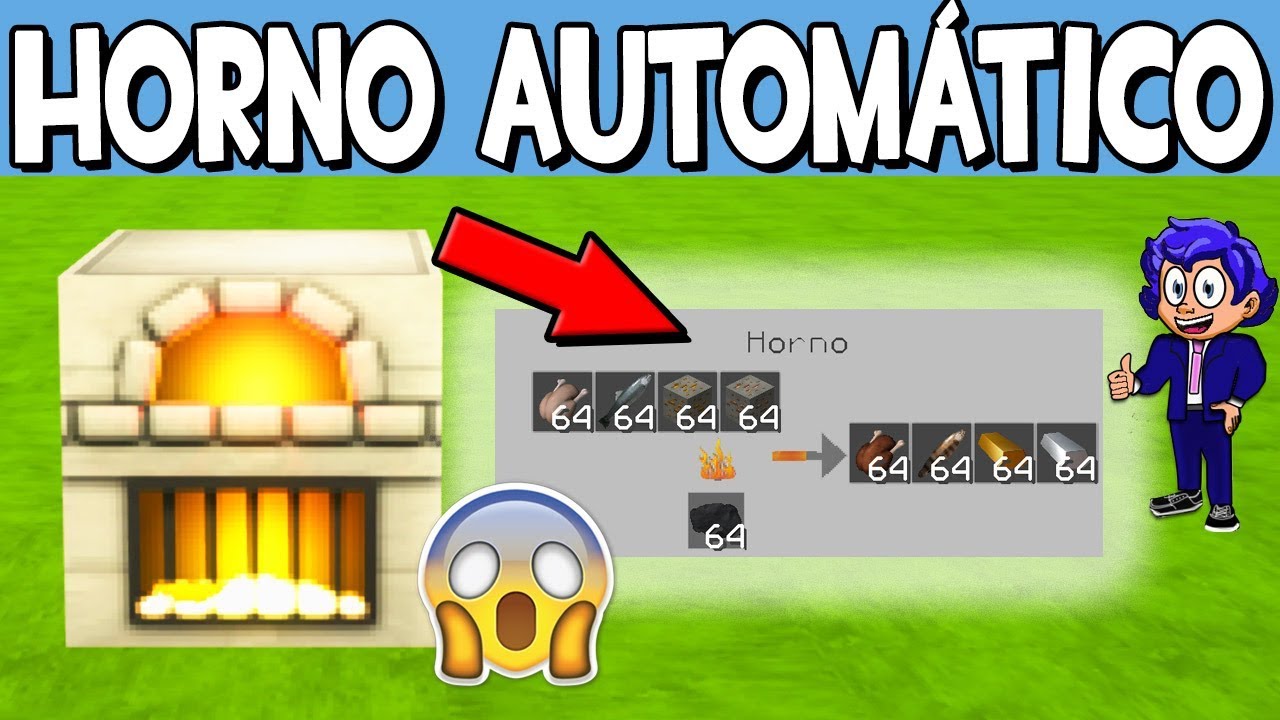 Como hacer hornos en minecraft