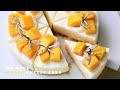 Sans foursans oeufcheesecake  la mangue la mthode de prparation est trs simple  cong cooking