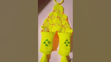 #Macrame #Mobile Phone Holder + key holder #By Handmade..