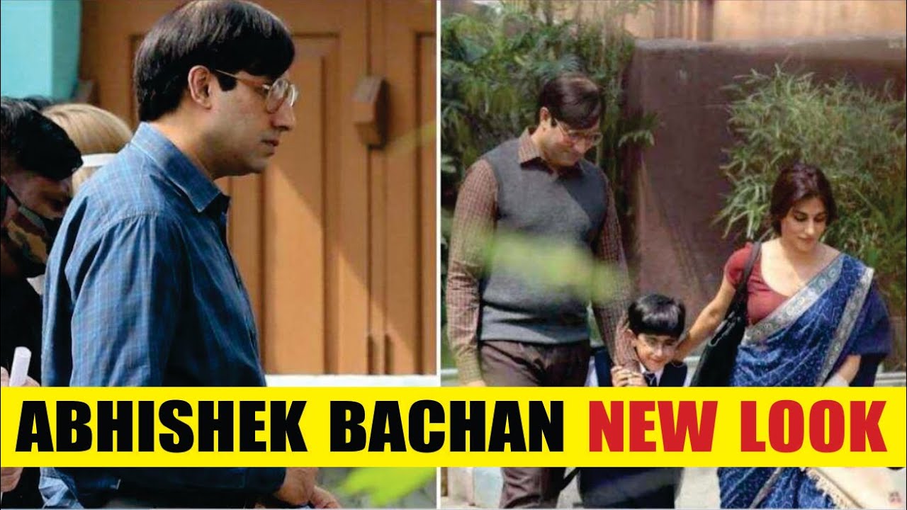 Abhishek Bachchan is unrecognisable as he transforms into Bob Biswas for film shoot in Kolkata