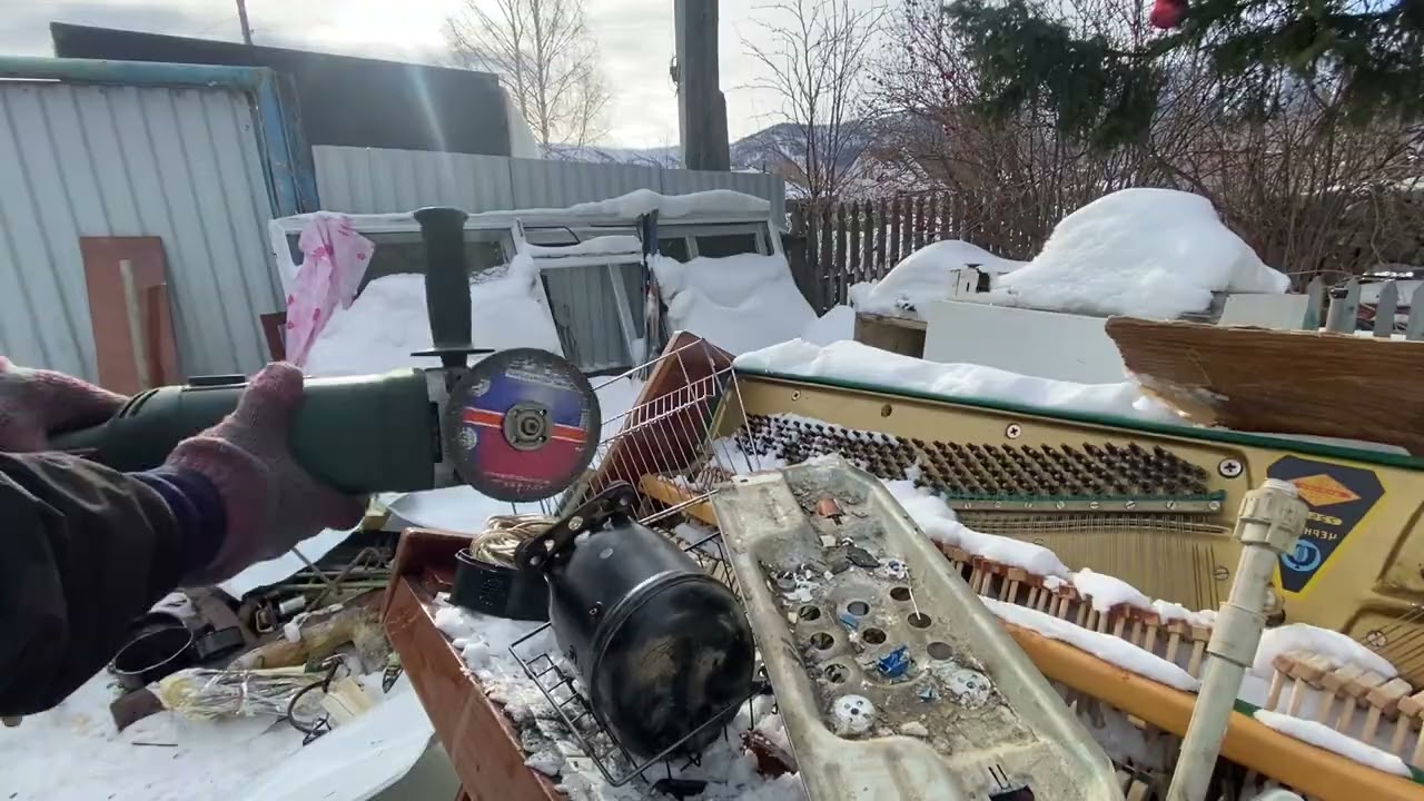  Стоит ли разбирать компрессор? Сколько меди внутри?