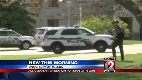 All clear after search for gunman at University of Toledo