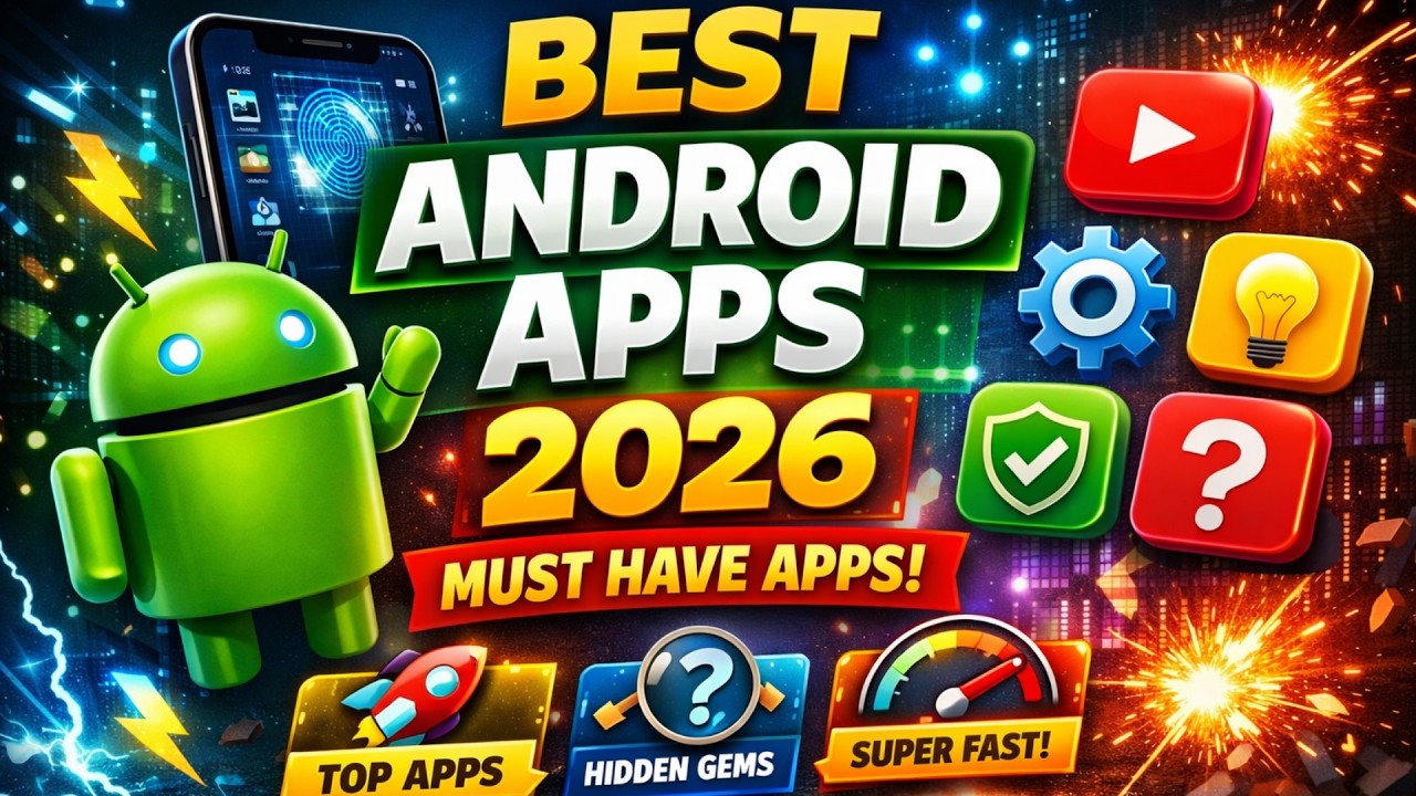 Top Android Apps You Should Install Right Now! - YouTube