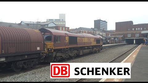 Walsall railway station - DB Schenker Rail - 66186