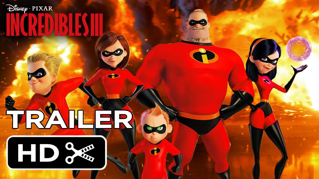 Incredibles 3 (2023) Disney Pixar Teaser Teaser Trailer Concept 1