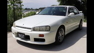 1998 NISSAN SKYLINE R34 20GT MT #2100311