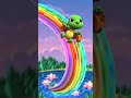 Rainbow Ride — The Adorable Turtle Sliding into a Magical River 🐢💦✨