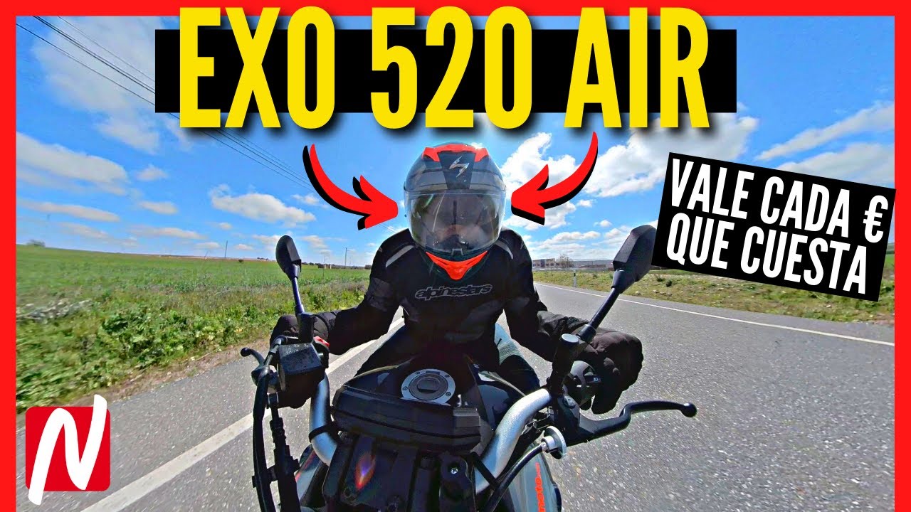 VALE CADA EURO QUE CUESTA! Prueba Scorpion Exo 520 Air//Nilmoto