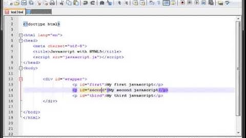 HTML5 & CSS3 The querySelector