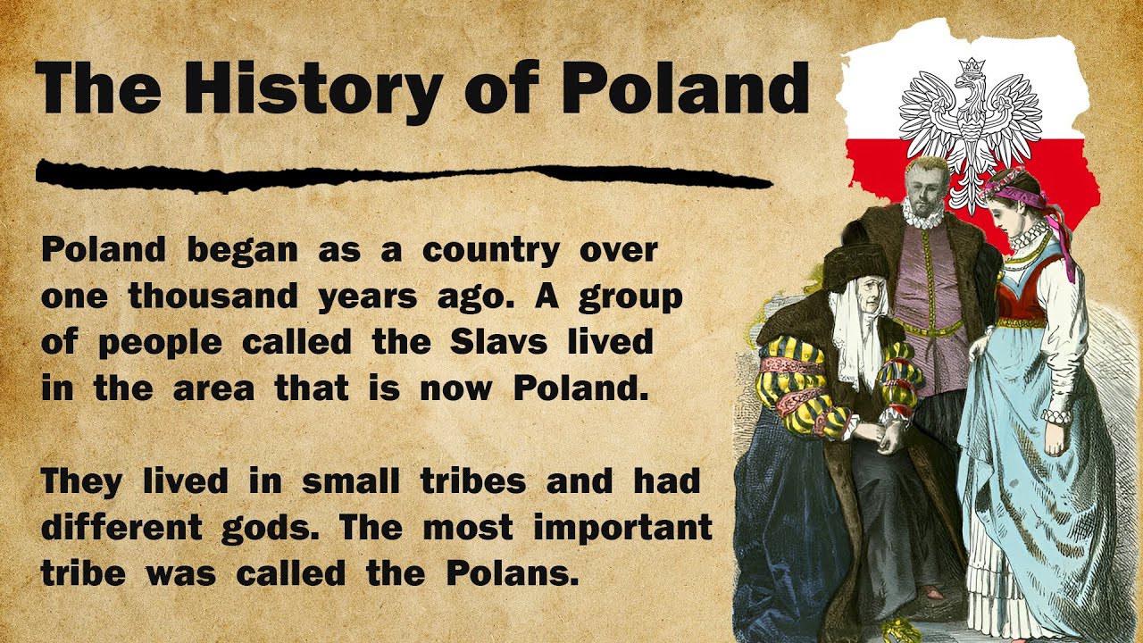 History of Poland 🇵🇱|| Learn English Through Story Level 1