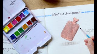 Les 10 Minutes Aquarelle Ma Bouillotte Marion Blush