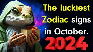 The luckiest Zodiac signs in October  Are you on this list?