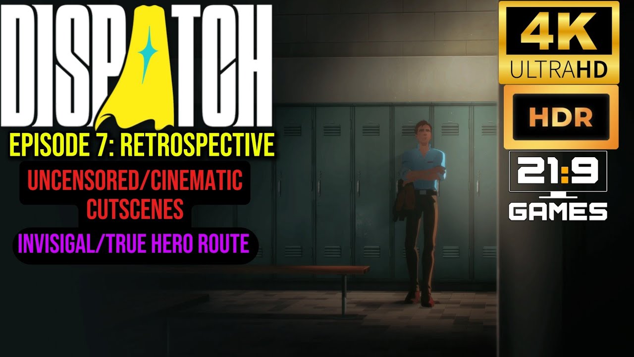 Dispatch Episode 7: Retrospective – Full Cutscenes (4K | Uncensored ...