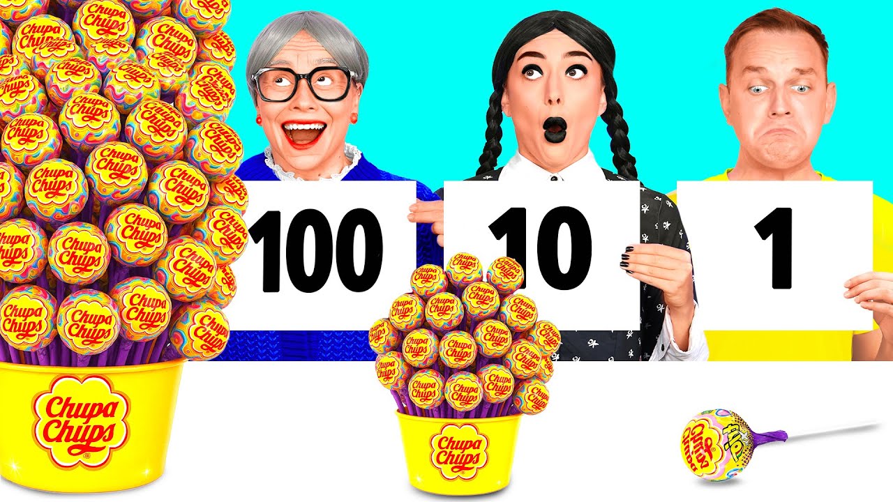 100 Layers of Food Challenge | Awesome Culinary Recipes by DoDo Challenge