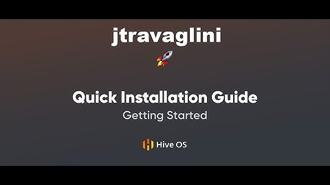 Installing Hive OS
