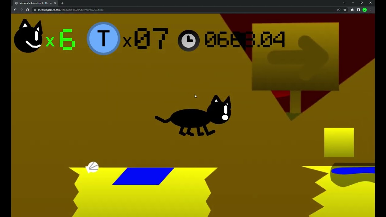 Meowzie's Adventure 3 Demo 5 speedrun 
