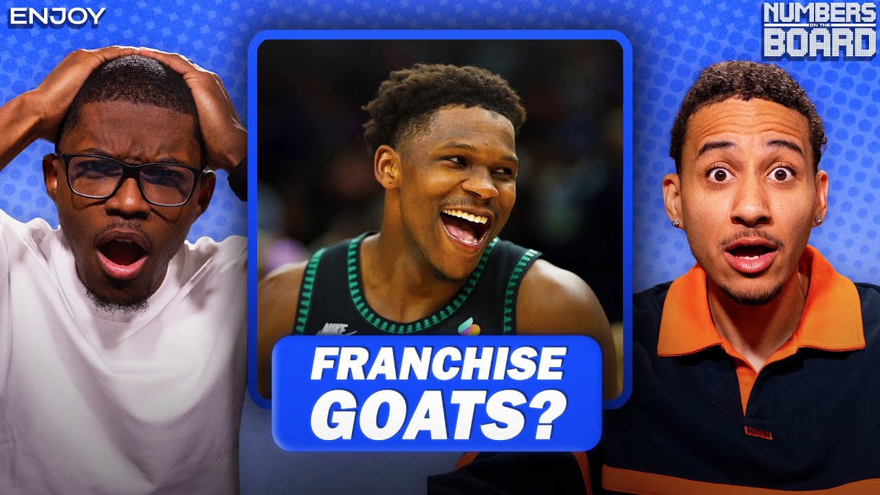 Which young NBA players can become their franchise’s GOAT? | Numbers on the Board | NBA on NBC