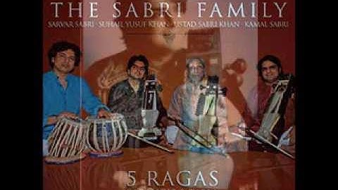 Raga Adana by Ustad Kamal Sabri Sarangi, Ustad Sarvar Sabri Tabla ,Suhail Yusuf Khan Sarangi