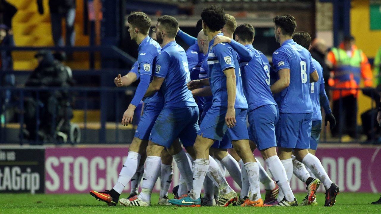 Stockport County Vs Darlington 1883 - Match Highlights - 21.01.17