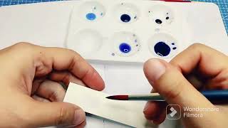 Journal With Me - Unboxing Buke Notebook - Testing Watercolour