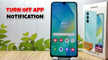How To Turn Off App Notification On Samsung Galaxy A16 5G
