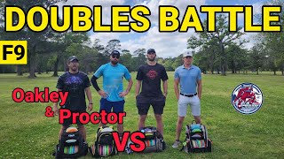 Doubles Disc Golf Battle 19 | Eric Oakley & James Proctor!! | Front 9 | Texas!