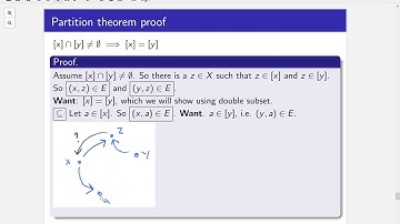 Intro to Proofs - Equivalence Classes - Part 2/2