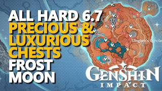 All HARD Frost Moon Precious & Luxurious Chests Genshin Impact