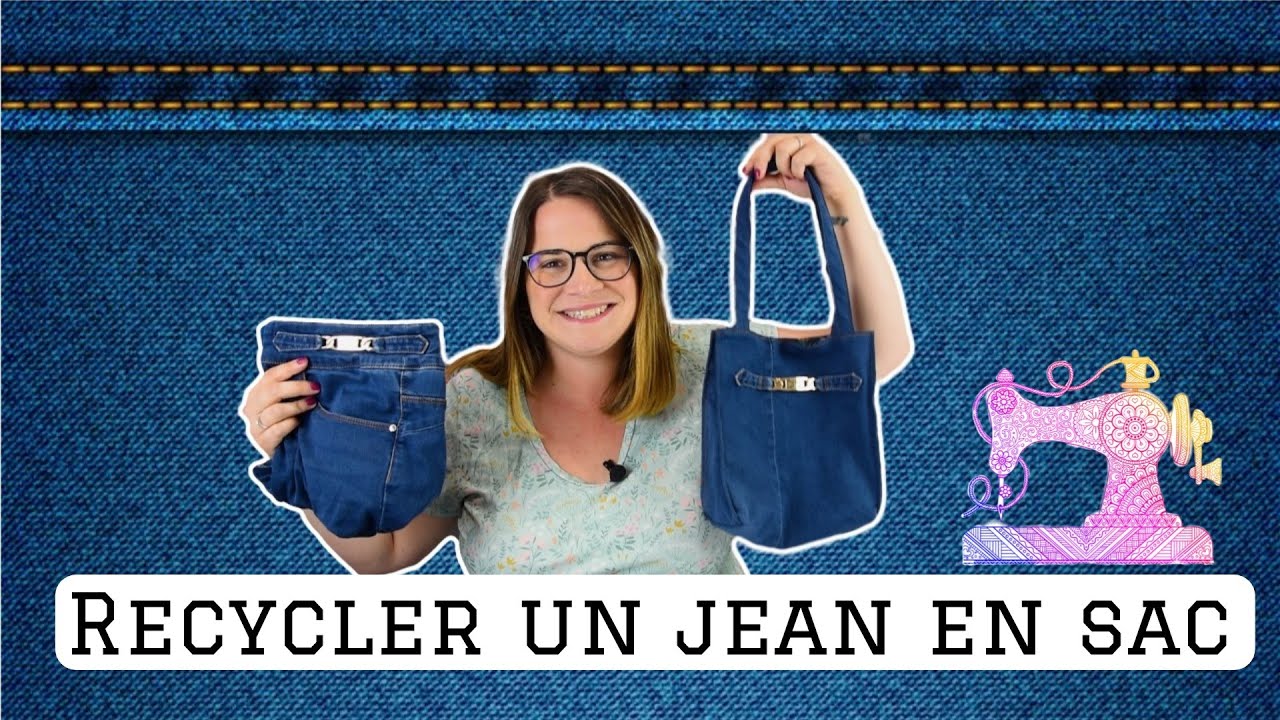 TUTO Couture : Recycler un jean en sac