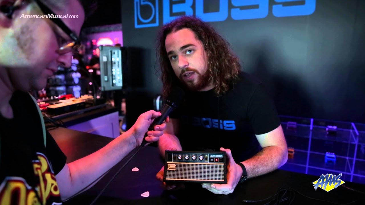 Roland JC01 Bluetooth Speaker - NAMM 2016 - YouTube
