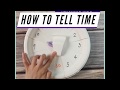 Teaching kids how to tell time with this interactive diy clock