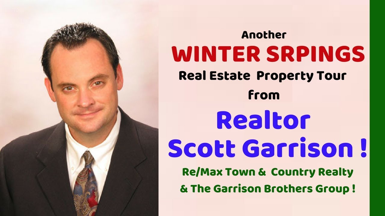 Top Winter Springs Realtor Scott Garrison|Winding Hollow|349 Twelve Oaks Dr, Winter Springs FL 32708