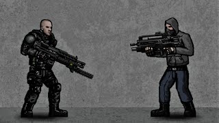 Leaden Sky - Super brutal 2d platformer with a very impressive realistic gore system screenshot 3