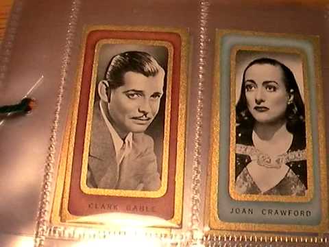 Cary Grant & Other Classic Movie Star Legends Cigarette Card