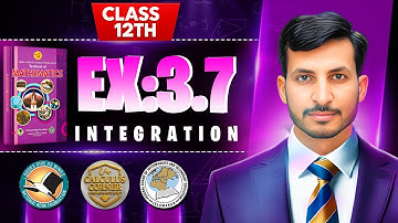 Exercise 3.7 Class 12 maths || NBF New Book 2025 || ex 3.7 Class 12 maths NBF || by Calculus Corner
