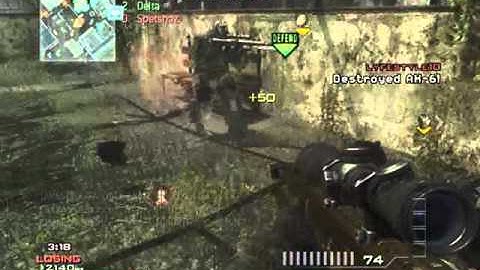 Claymore Bounce - MW3 Game Clip