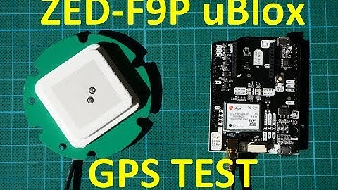 uBlox ZED-F9P new GPS test (and comparison to M8 series)