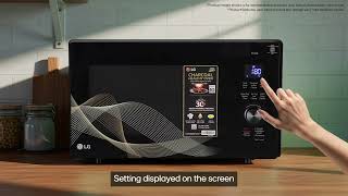 How to Use Pre-Heat Mode in LG Microwave Oven Before Baking & Roasting | LG India Support