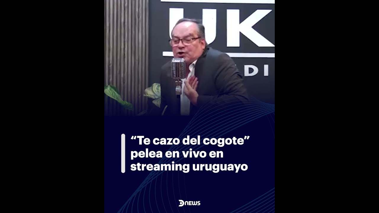 🇺🇾 "Te cazo del cogote" | Pelea en vivo en streaming uruguayo