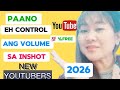 Paano controlen Ang Volume sa Inshot/ Super dali lang kung paano mag adjust ng volume sa inshot 2026
