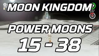 [Super Mario Odyssey] Moon Kingdom Post Game Power Moons 15 - 38 Guide