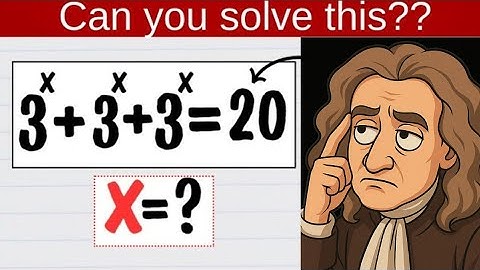Very Nice Olympiad Math Exponential Algebraic Problem | Find the value of x = ?